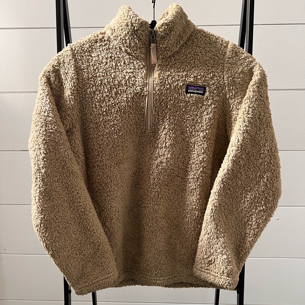 Patagonia Kid’s Tan Fleece Pullover